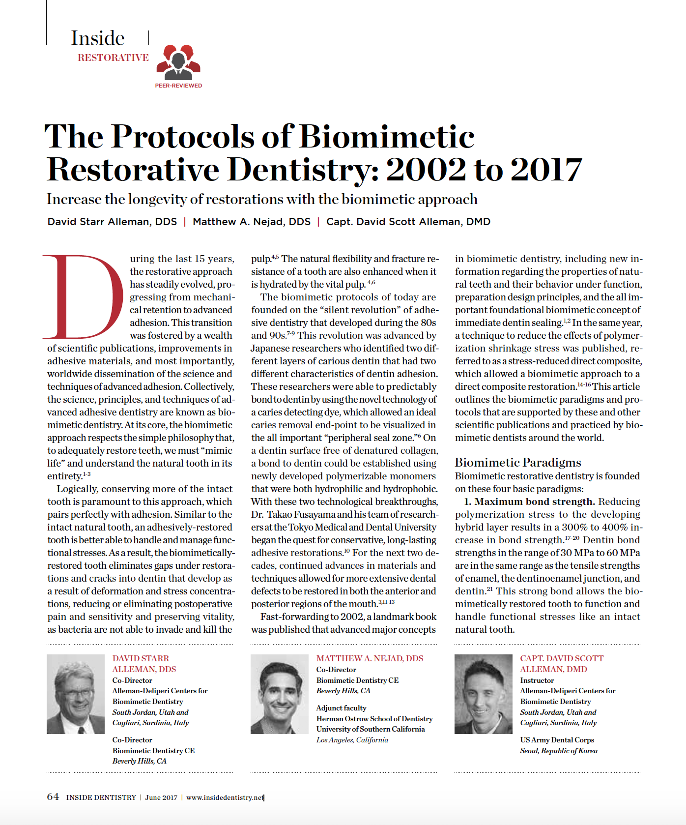 What Is Biomimetic Dentistry? | Nejad Institute | Dr. Matt Nejad